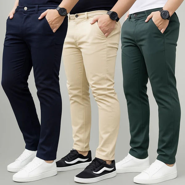 Kit 3 Calças Sport Social