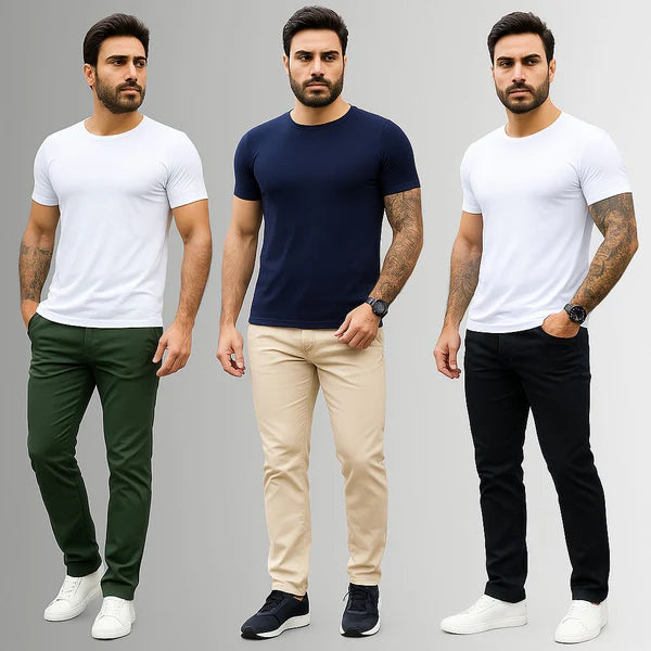 Kit 3 Calças Sport Social