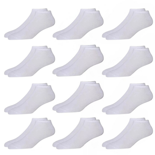 Kit 12 Pares de Meia Soquete