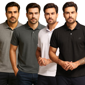 Kit 4 Camisa Polo Domani